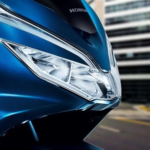 Imagen 7 de 18 de Honda Pcx 150 Okm Azul Comfort Y Rendimiento! En Genamax!