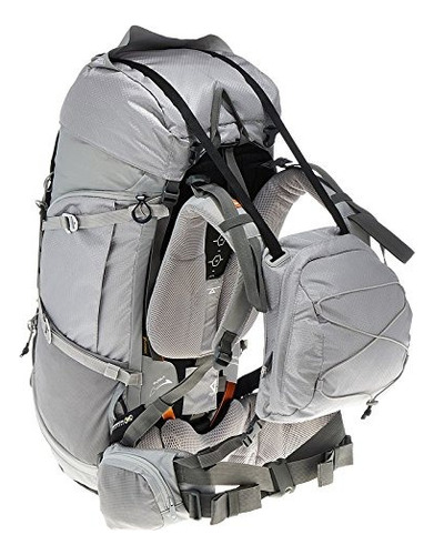 Mochila Quechua Symbium Access 70+10. Decathlon Azul Oscuro Liso (Usado)
