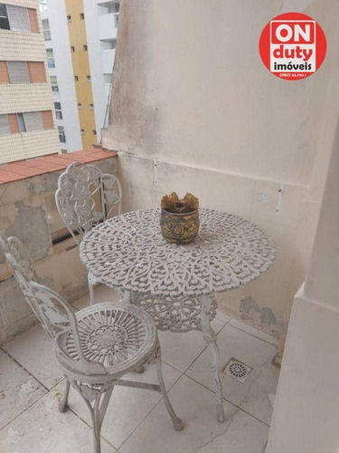 Imagem 3 de 26 de Apartamento Residencial À Venda, Embaré, Santos. - Ap1015