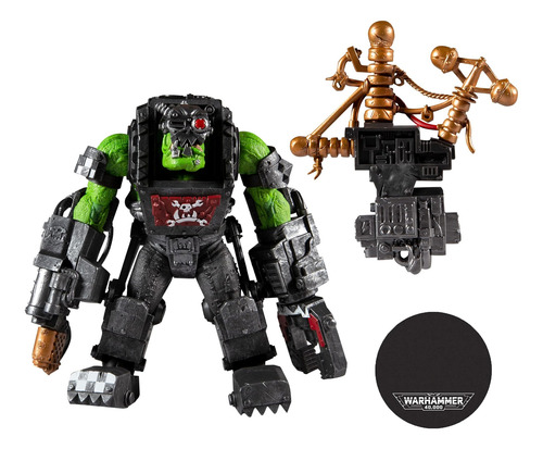 Warhammer 40,000 Ork Big Mek Mega Figura De Acción Con Acces