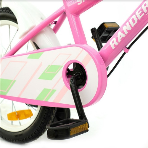 Imagen 3 de 7 de Bicicleta Para Niña Randers Color Rosa Rodado 16
