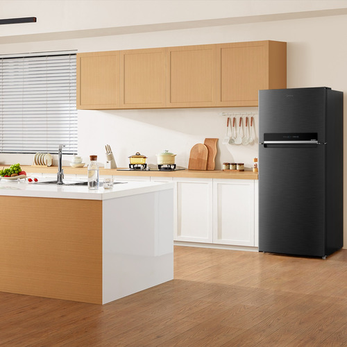 Geladeira Frost Free Duplex 473l Inverter Cor Preto Midea