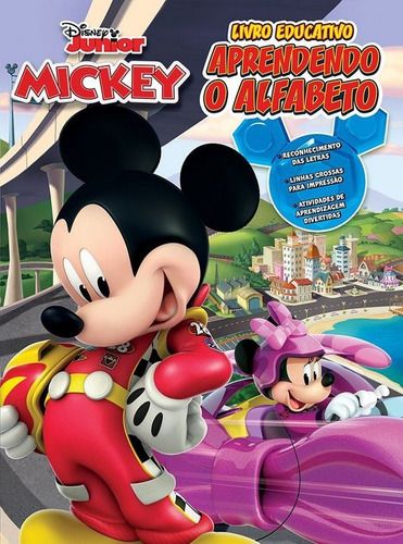 Livro Disney Atividades Educativas - Mickey Alfabeto