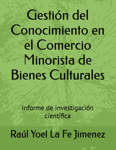 Libro: Gestión Del Conocimiento En El Comercio Minorista De 