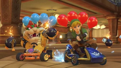 Jogo Mario Kart 8 Deluxe - Nintendo Switch - Mídia Física