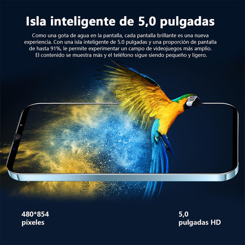 Teléfonos Inteligentes Android Baratos Spark 10 Pro 5.0 Pulgadas Ram1gb Y Rom8gb Negro