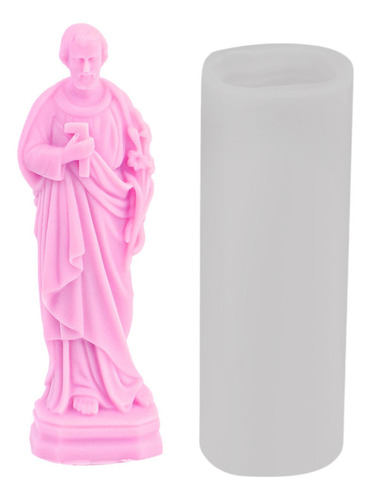 Molde De Silicona 3d De Jesús Moldes De Jabón Resistentes A