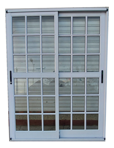 Balcon Modena Blanco 150x200 Con 1 Cerradura Y Mosquitero