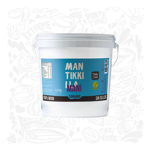 Mantequilla De Mani Suavee Balde 3800cc