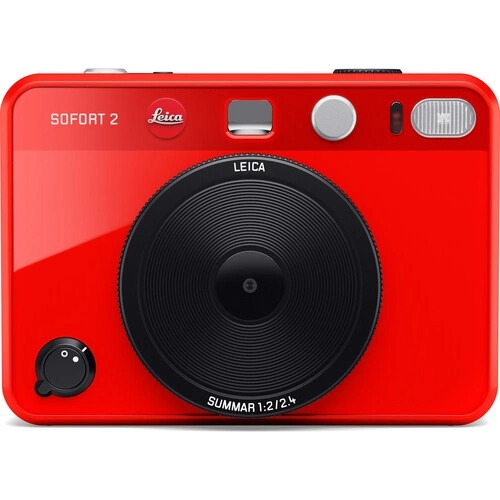 Leica Sofort 2 Hybrid Instant Camera (red)