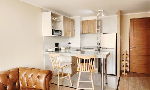Chillán Centro Depto Con Vista, Ideal Inversión 1 Dorm Estac