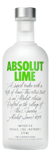 Vodka Mini  Absolut Lime 375ml