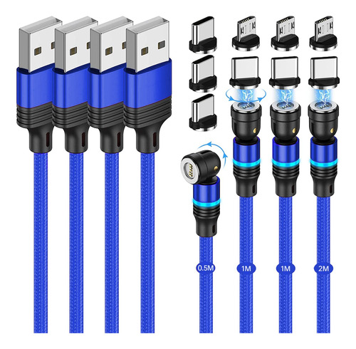 Cable De Carga Magnetico Losuesme (1.6 Pies+3.3 Pies+3.3 ...