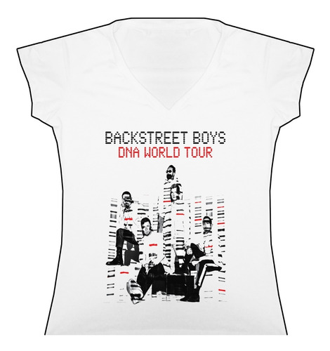 Blusa Backstreet Boys Rock Pop Dama Camiseta Bca Urbanoz