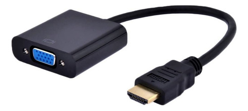 Cabo adaptador conversor de monitor D-sub HDMI para Vga de 15 pinos