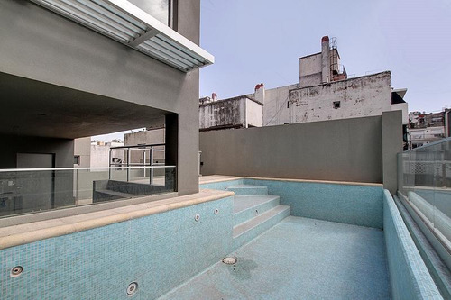 Juncal Y Cerrito. A Estrenar. 1 Y 2 Ambientes En Duplex. Piscina. Solarium. C/parrilla