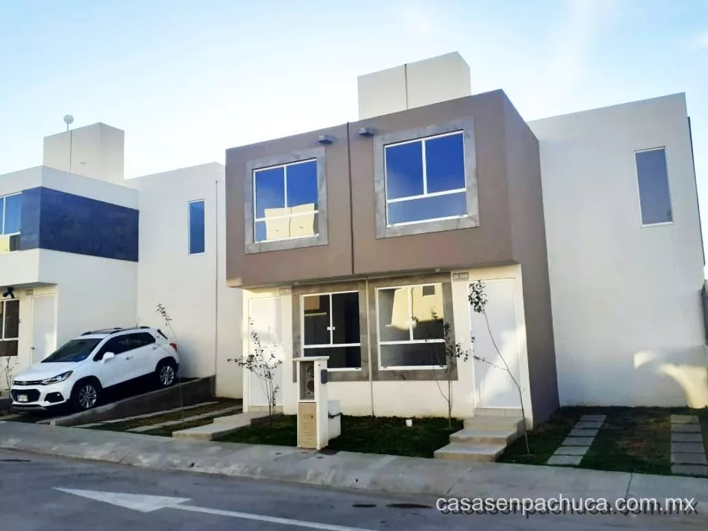 Casas De 3 Recámaras Y 1.5 Sanitarios En Venta En Pachuca