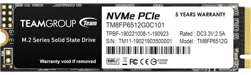 Teamgroup Mp33 512gb Slc Cache 3dnand Tlc Nvme Pcie Gen3x...