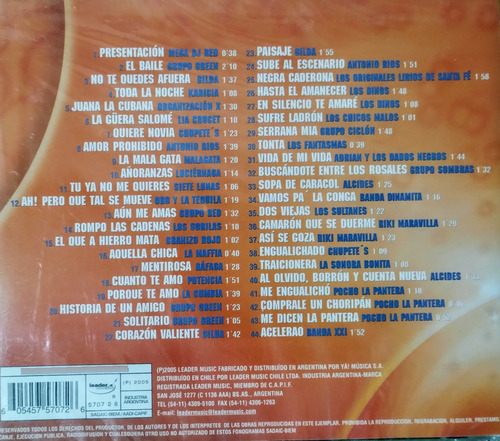 Tropical Éxitos De Todos Los Tiempos Cd Nuevo Cambia 100%