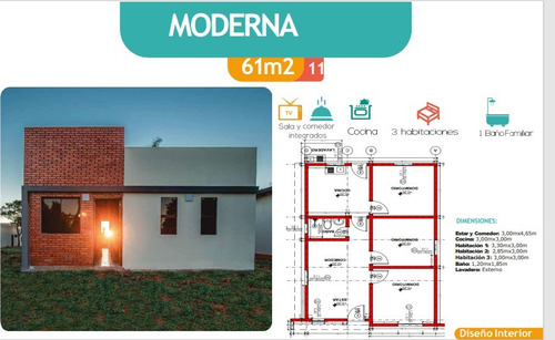 Casa+terreno Con Financiación A Precio De Alquiler