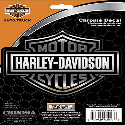 Calcomanía Harley Davidson Classic Emblemz