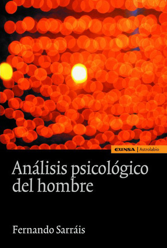 Analisis Psicologico Del Hombre - Sarrais,fernando