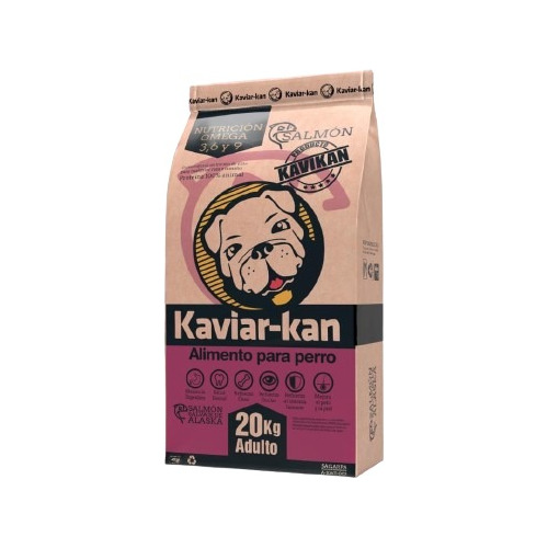 Croquetas De Salmón Para Perro Kaviar Kan 20 Kg 100%natural 