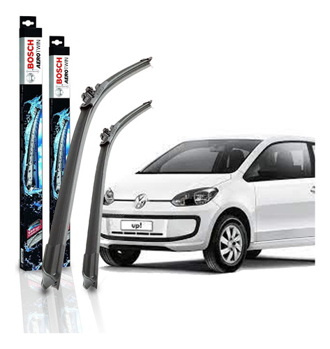 Kit X 2 Escobillas Delanteras Vw Up Aerotwin Todos