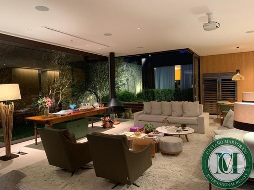 Imagem 9 de 28 de Mansão Alto Padrão A Beira Lago. - Ca00392 - 70218029