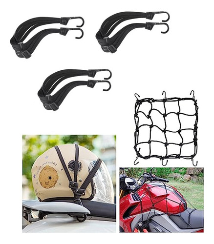 Correias/cabos De Bagagem Elásticos Para Bicicletas/motocicl