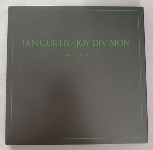 Libro Joy Division Reversiones Caja Negra Ian Curtis