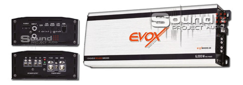 Amplificador De 1 Canal 3000w. Rms Open Show Evox Evx3000.1d