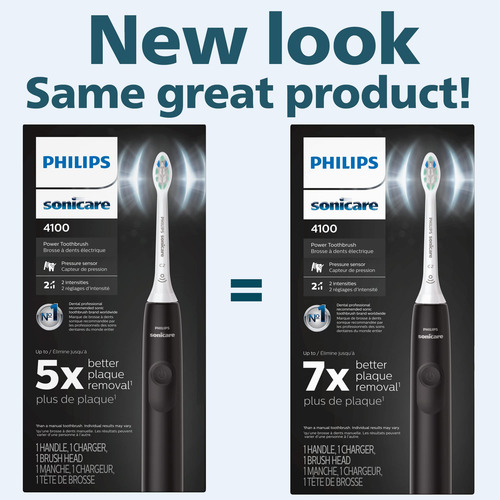 Escova De Dentes Elétrica Philips Sonicare 4100 Hx3681/24 Pr