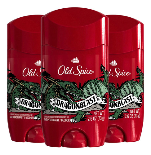 Paquete De 6 Desodorante  Old Spice Fresco Antiguo Desodoran
