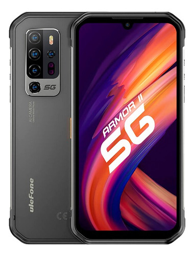 Celular Ulefone Armor 11 5g Uso Rudo 8gb 256gb Dual Sim 48mpx Negro (Reacondicionado)