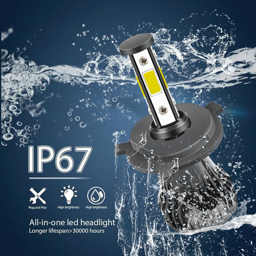 Bombillas Led Para Faros Delanteros Fiat Mobi 2017-2020, Ilu