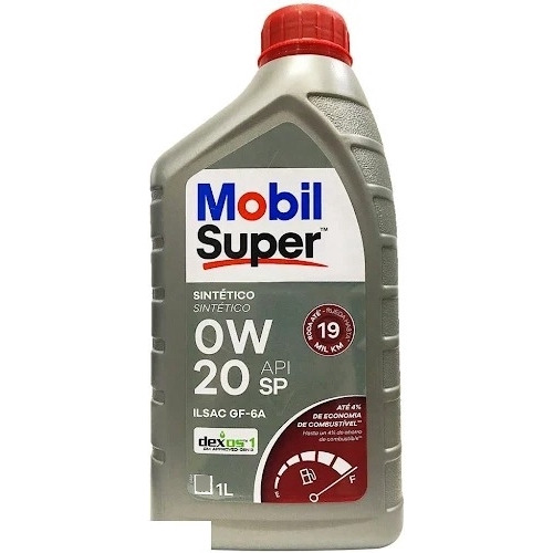 Oleo Mobil Super 0w20 Sintético Api Sp Dexos 1 - 1 Litro