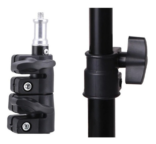 Tripode Bluetooth Para Celular Altura Max 1.70m Multiusos