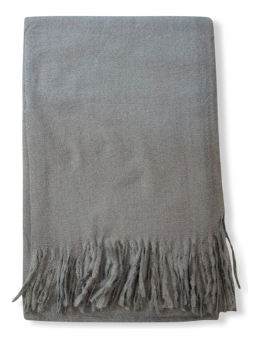 Bufandon Bufanda Maxi Nube Grande Amplia Afelpada Abrigo 24 Gris Liso