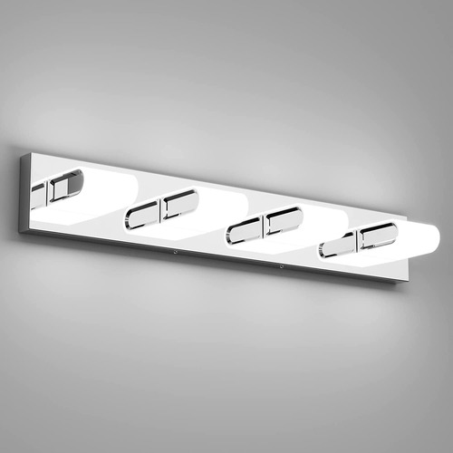 Luces De Tocador De Baño Led Modernas De Ralbay De 4 Luces S