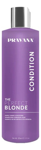 Acondicionador Perfect Blonde Pravana 325ml Matizador Rubios