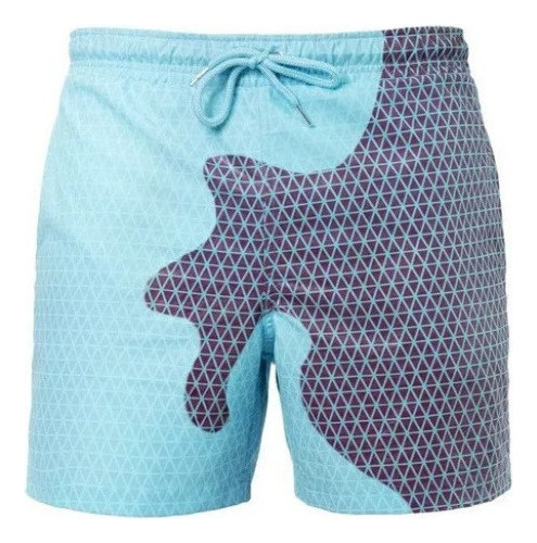 Shorts De Baño Para Hombre Shorts Playa Que Cambian De Color