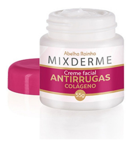 Abelha Rainha Creme Antirrugas Para Rosto Mixderme Pele Lisa Tipo De Pele Os Tipos