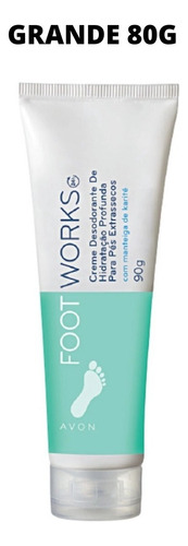 Footworks Creme De Hidratação Profunda Pés Extrassecos, Avon