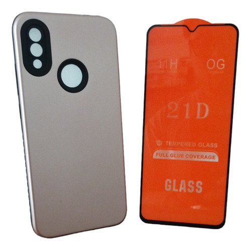 Funda Antigolpe Para Xiaomi Redmi Note 7 + Vidrio Templado