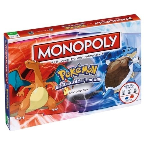 Monopoly Pokémon Jogo De Tabuleiro Board Game