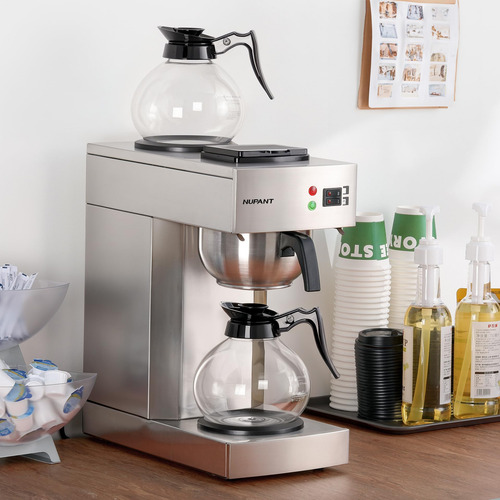 Nupant Cafetera De 12 Tazas De 1.8 L Cafetera De Goteo