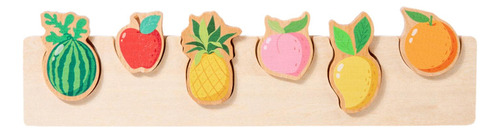 Rompecabezas A Juego Tablero De Juguete Interactivo Fruta