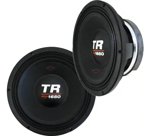 Alto Falante Pancada Forte Triton Tr 12 Pol 1650w Rms 4 Ohms Cor Preto