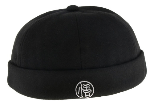 Gorro Docker De Fieltro De Lana Ajustable Para Hombre, Color